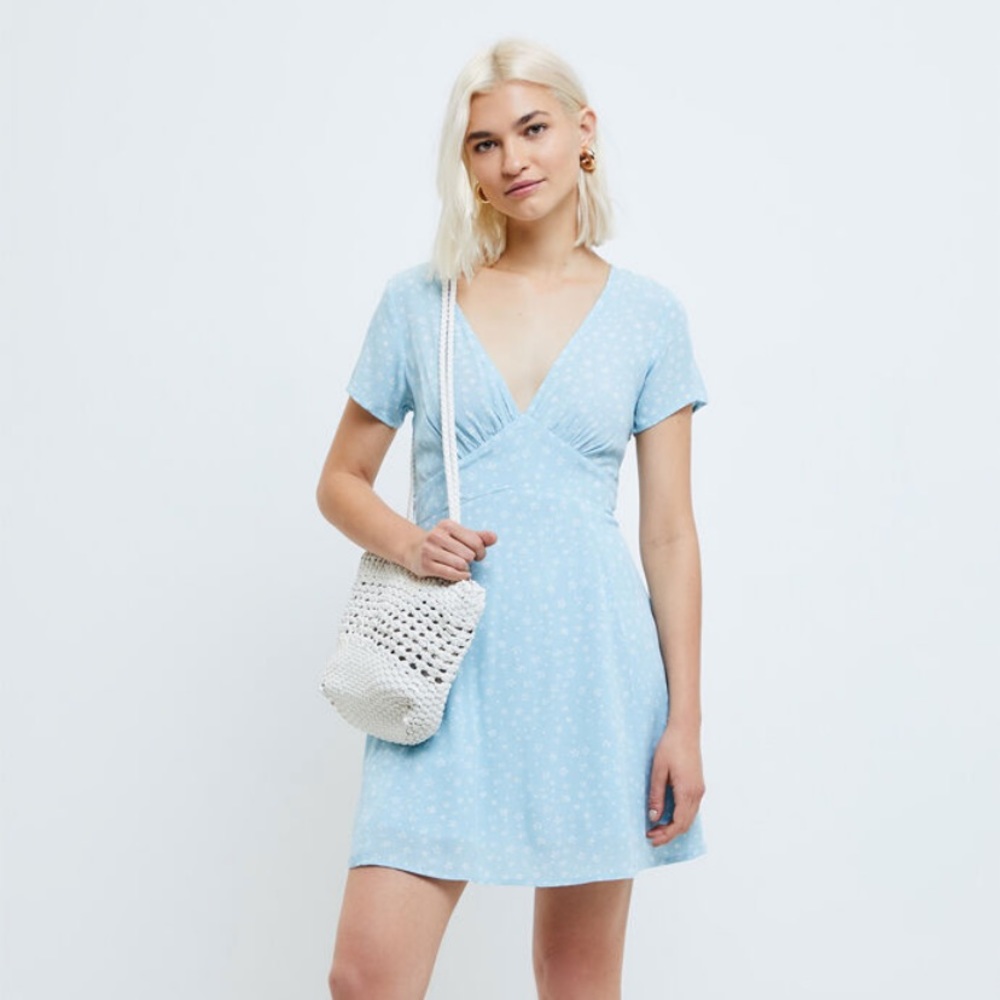 LA Hearts Bodice Swing Dress